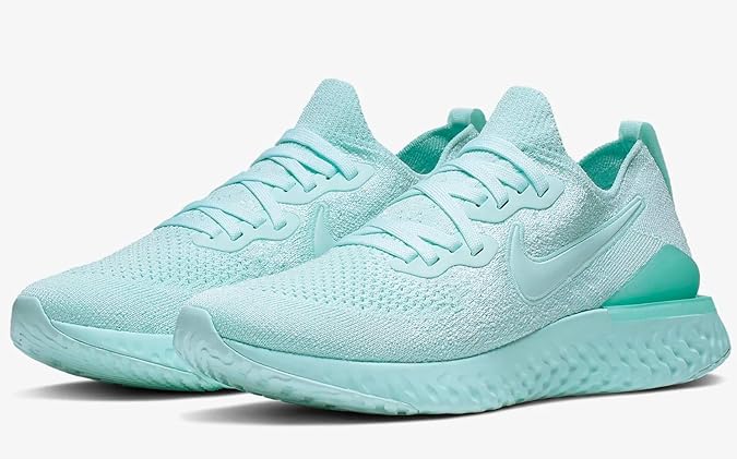nike epic react flyknit womens green