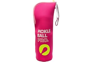 WES Pickleball Ball Holder | Pickleball Ball Bag with Metal Hook for Fence/Backpack | Pickleball Gifts
