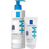 La Roche-Posay Lipikar AP+MAX Triple Repair Moisturizing Body Cream | Face and body lotion for dry skin with shea butter and niacinamide. Gentle on very dry, rough, sensitive skin.