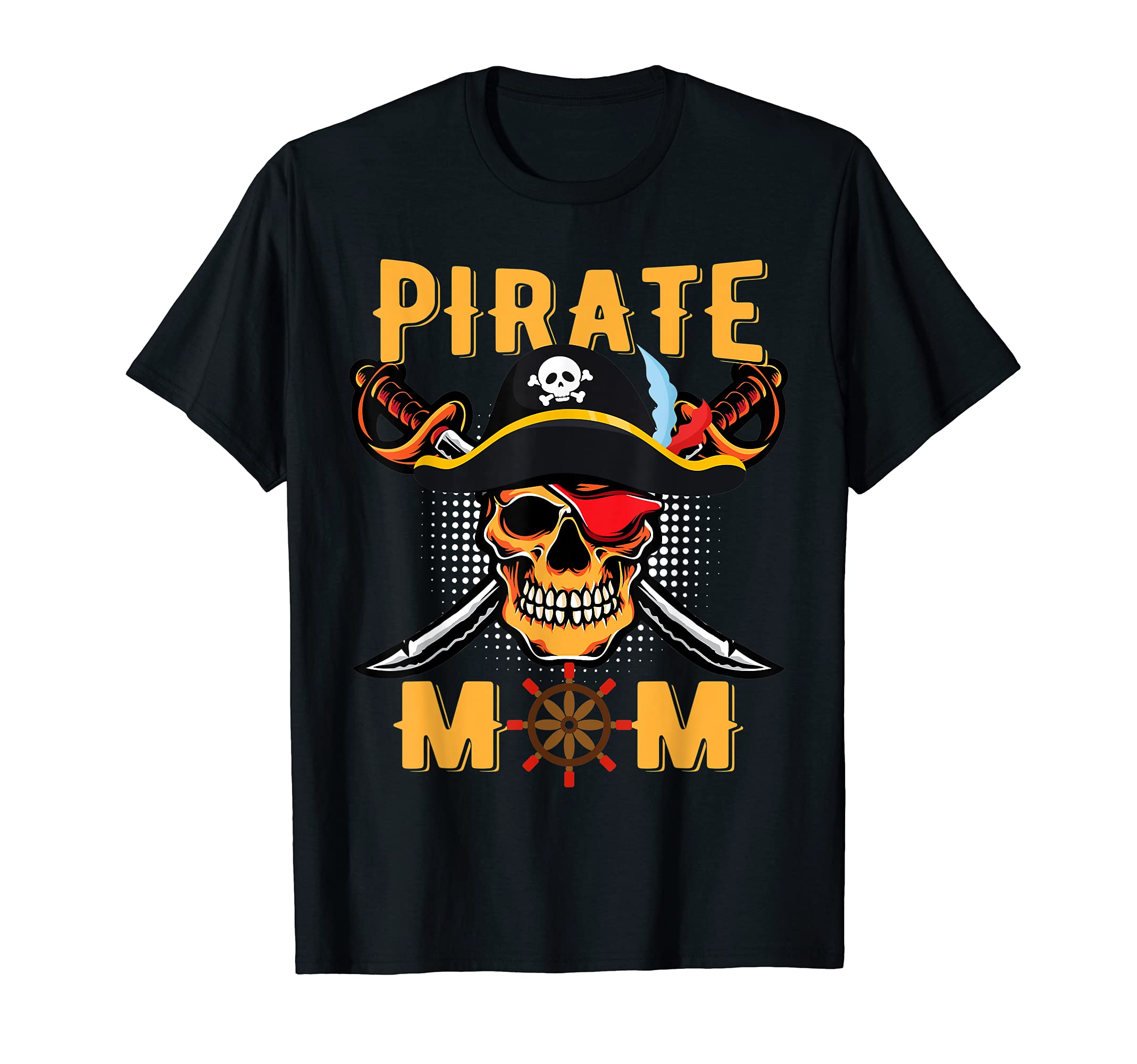 Pirate Mom Funny Halloween Costume T-Shirt