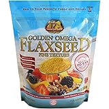 Premium Gold Ground Flax Seed High Fiber Food, Omega 3, 24 Ounce