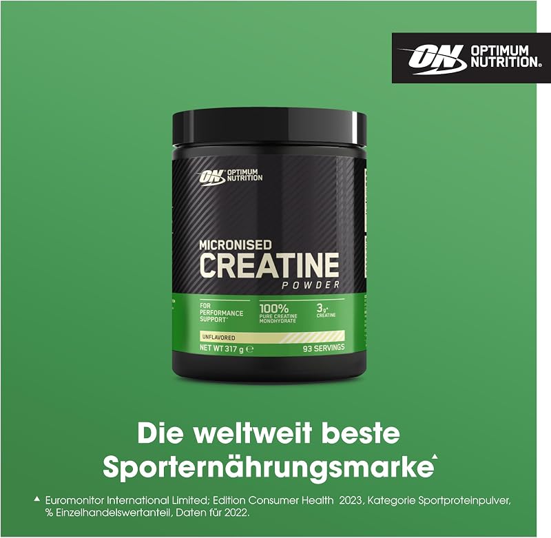 Creatina Monohidrato Micronizada en Polvo, 317g
