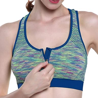 sujetador cremallera delantera