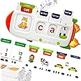 Cool Math Games CVC Talking Flash Cards for Kids 3-8 Toddler Speech Therapy Autism Sight Words Toy 112 CVC Words & 56 Math flashcard Interactive Learning Toys for Preschool Gifts for Boy Girl