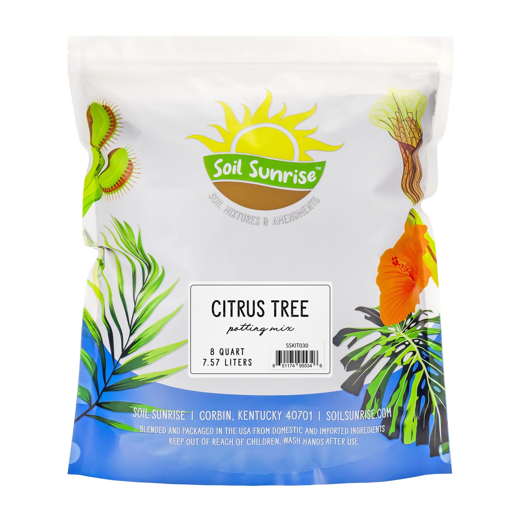 Photo 1 of Citrus Tree Potting Soil Mix (8 Quarts), Special Blend for Indoor Oranges, Lemons, Limes and More