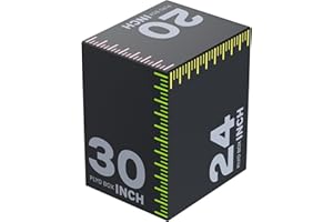 HANDBODE 3-in-1 Plyo Box – Plyometric Jump Box with Durable High-Density Foam Core and Non-Slip Surface for Box Jumps, Squats, and Home Gym Workouts