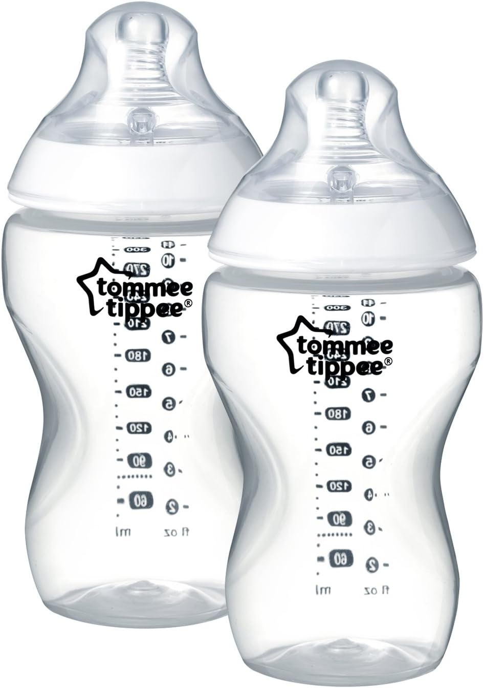 Tommee Tippee Closer to Nature - Biberones, 340 ml, 2 unidades