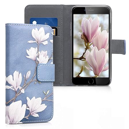kwmobile Samsung Galaxy J3 (2016) DUOS Hülle - Kunstleder Wallet Case für Samsung Galaxy J3 (2016) DUOS mit Kartenfächern und