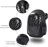 Queta Professional Knee Pads Heavy Duty Foam Gel Cushion Work Protection view 2