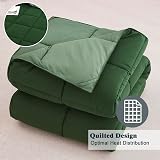 HIG 3 Piece King Duvet Set Green Reversible 240 x 220cm OEKO-TEX 10.5 Tog view 6
