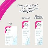 Veet Pure Hair Removal Cream 400ml Legs & Body with Spatula 24h Hydration view 9