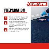 EVO-STIK Sticks Like Sh*t Turbo Adhesive White 290ml All Weather Fast Setting view 5