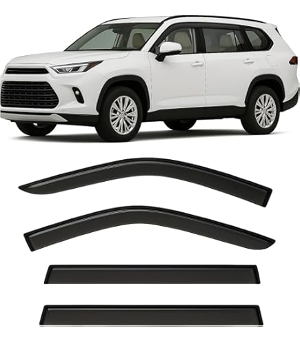 WellVisors Window Deflectors For Mercedes-Benz GLE350/GLE450 2020-2022 - Chrome Trim