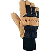 Carhartt Men's GW0836M Synthetic Suede Knit Cuff Glove