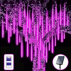 Roytong Solar Meteor Shower Rain Lights with Remote