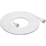 Amazon Basics Extension Cord - 20-Foot, White