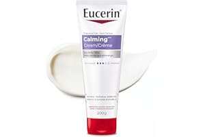 EUCERIN Calming Daily Moisturizing Cream for Itchy and Dry Skin, Dry Skin cream with Natural Oatmeal, Fragrance Free, Non-Gre