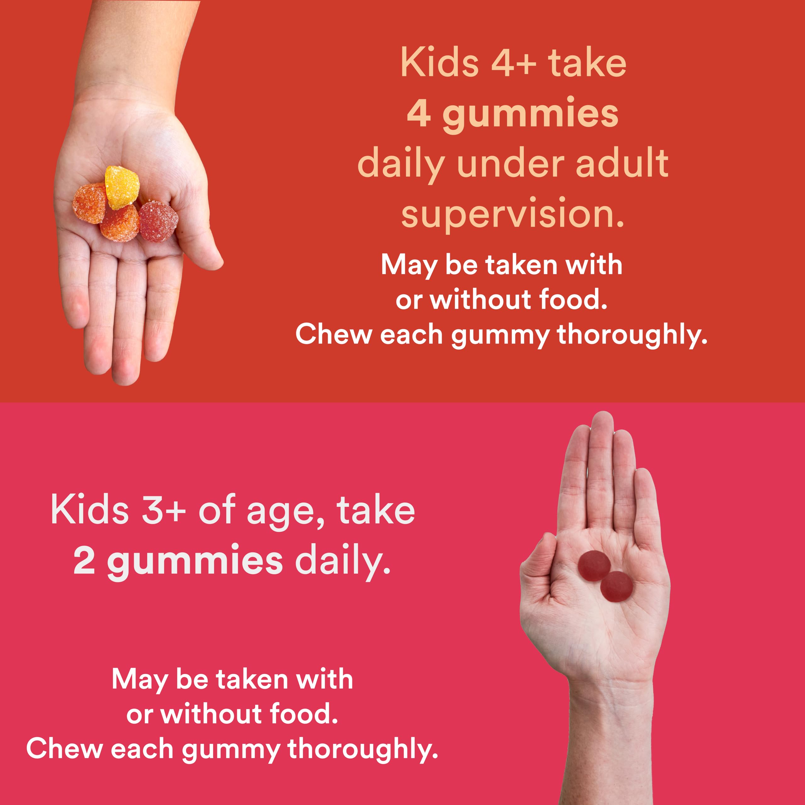SmartyPants Kids Multivitamin Gummies and Probiotic Immunity Bundle: Omega 3 Fish Oil (EPA/DHA), Vitamin D3, C, Vitamin B12, B6, Digestive & Immune Support Supplement (30 Day Supply)