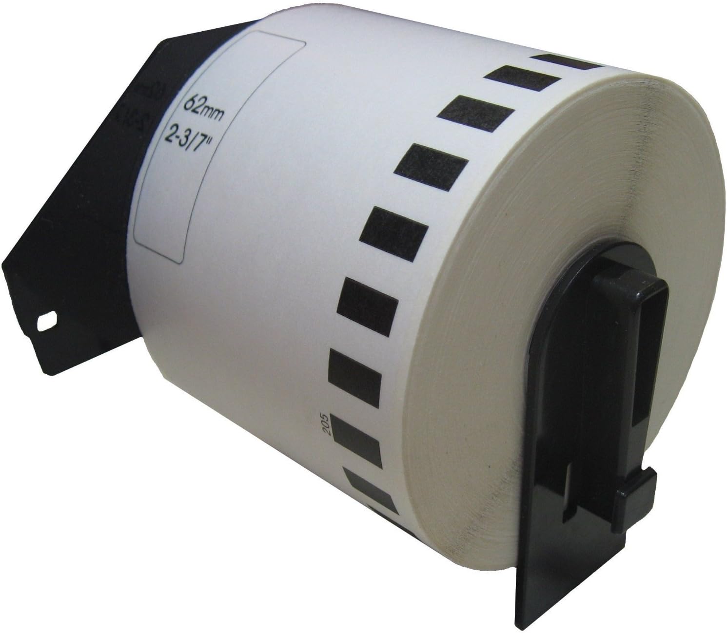 Brother Genuine, DK-2205 Continuous Paper Label Roll, Cut-to-Length Label, 2.4” x 100 Feet, (1) Roll Per Box : Multipurpose Paper : Office Products