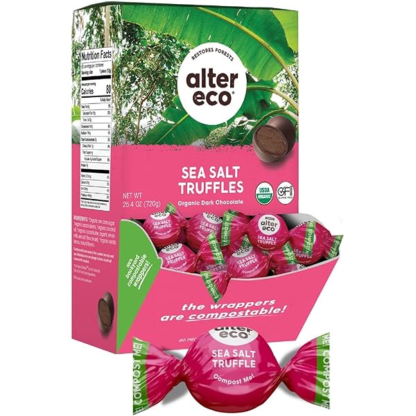 Amazon.com: Alter Eco | Salted Caramel Truffles | 58% Pure