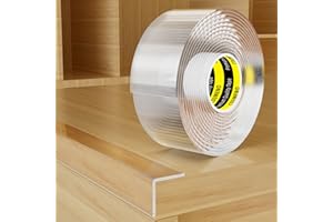 COUMENO Clear Edge Protector, 1.2inx9.84FT, Protection Desk Corner Corner Anti-Bump Anti-Bump Home Wrap Invisible, Anti-Sharp