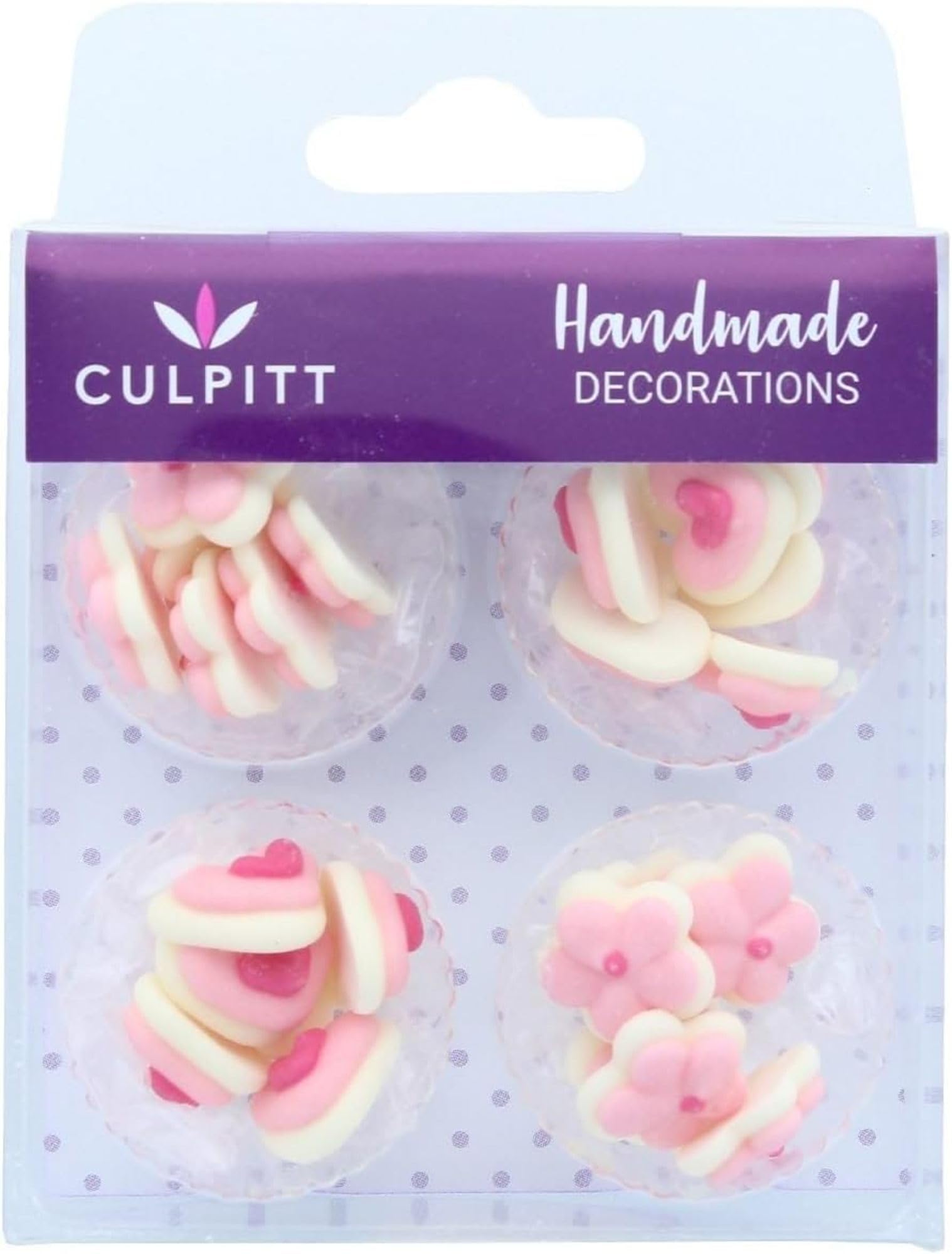Culpitt Pink Mini Hearts and F...