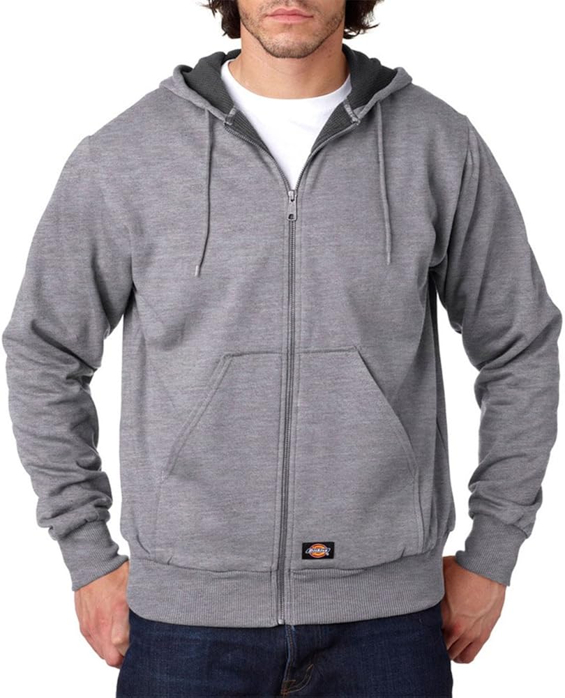 Amazon.com: Dickies Adult Thermal-Lined Pocket Hooded Fleece Jacket: Clothing
