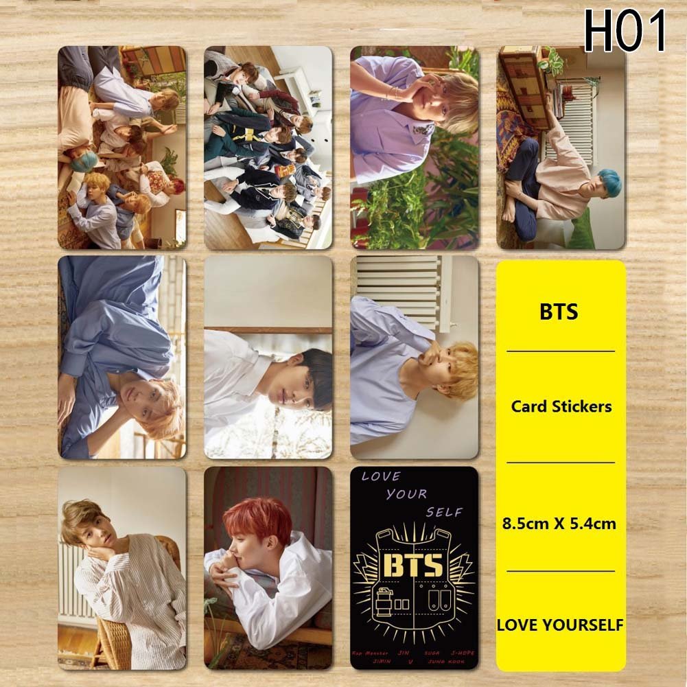 WINGS Boys Bangtan BTS Kpop Photo (1.H07) A.R.M.Y for Gift