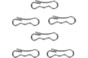 TLAOISUS (6-Pack) 714-04040 Bow Tie Lock Cotter Pin5/16“ for MTD Lawn mowers and Snow blowers
