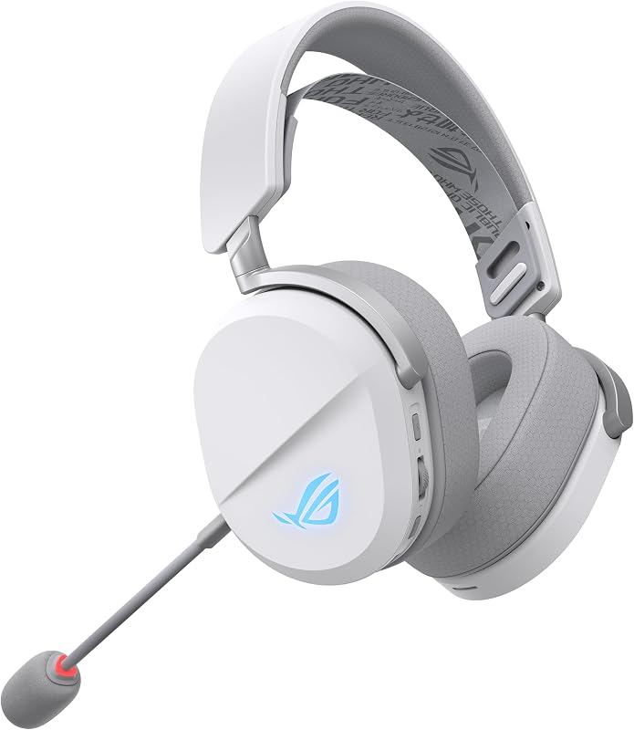 ROG Pelta - Casque Gaming sans Fil tri-Mode - Blanc