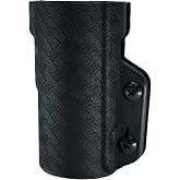 Zero9 Holsters - Model 4054 Flashlight Case | Bezel Down 3, Compatible with Cloud Defensive MCH Duty, Streamlight HL-X, Pro Tac, Strion, Nightstick 588T