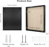 GraduatePro Shadow Box 16x20 Large White Deep Frame Memorabilia Keepsake view 5