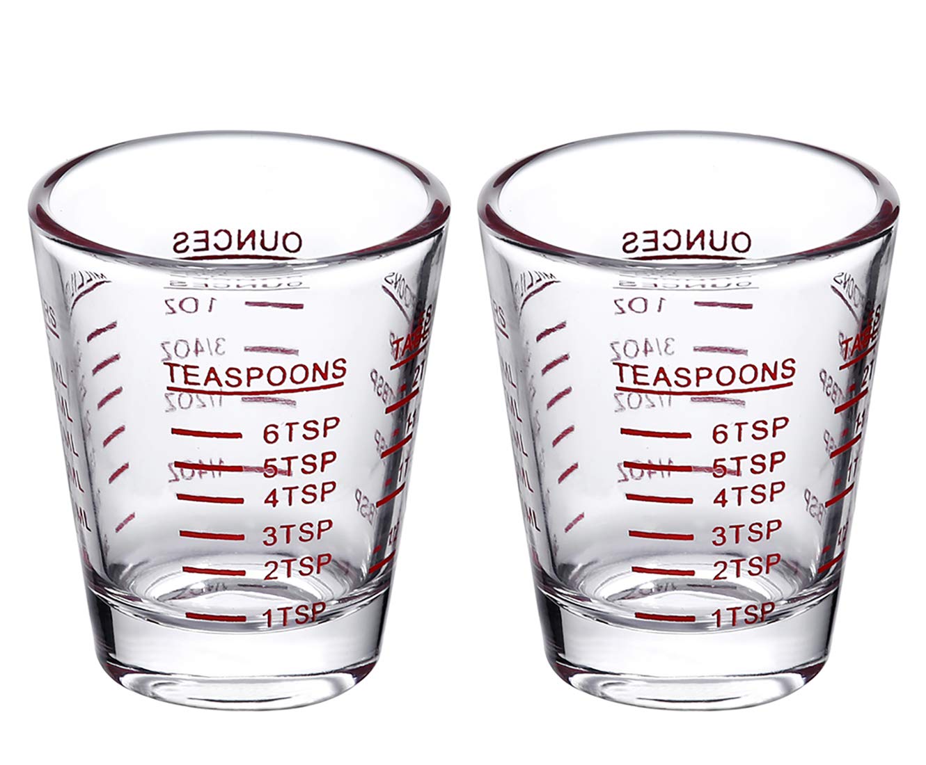 Shot Glasses Measuring cup 2018 Liquid Heavy Glass
