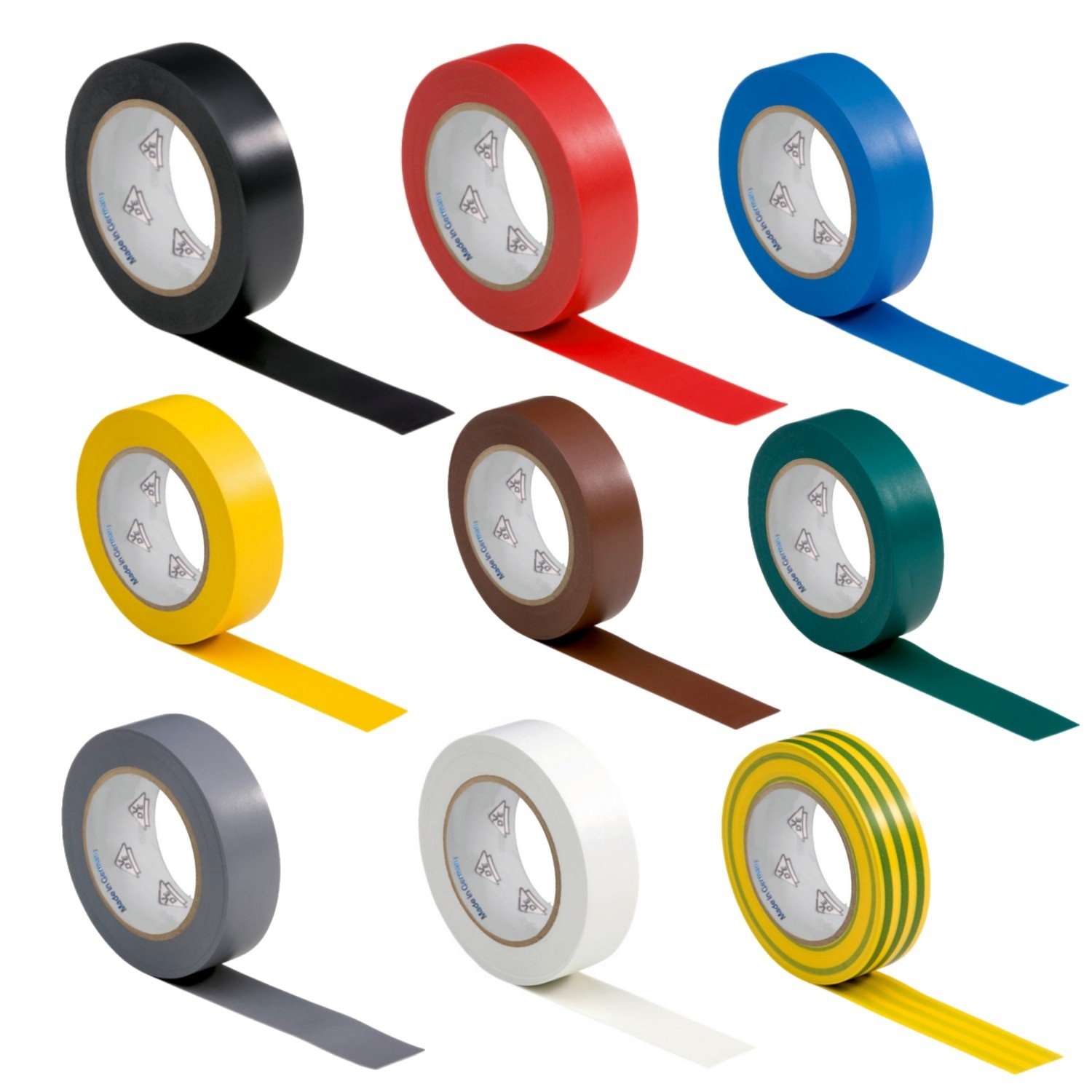 5/10/15pcs 5M Nastro Nero Isolamento Del Filo Per Elettricista