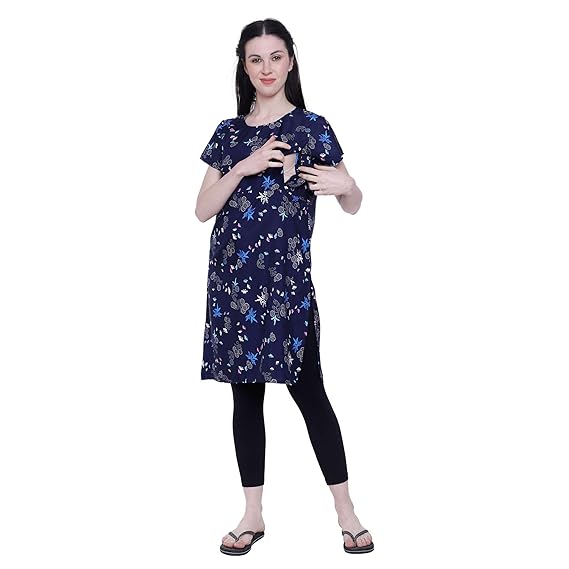 Women Feeding/Maternity Wear Kurti (Feed-58-Multicolor)