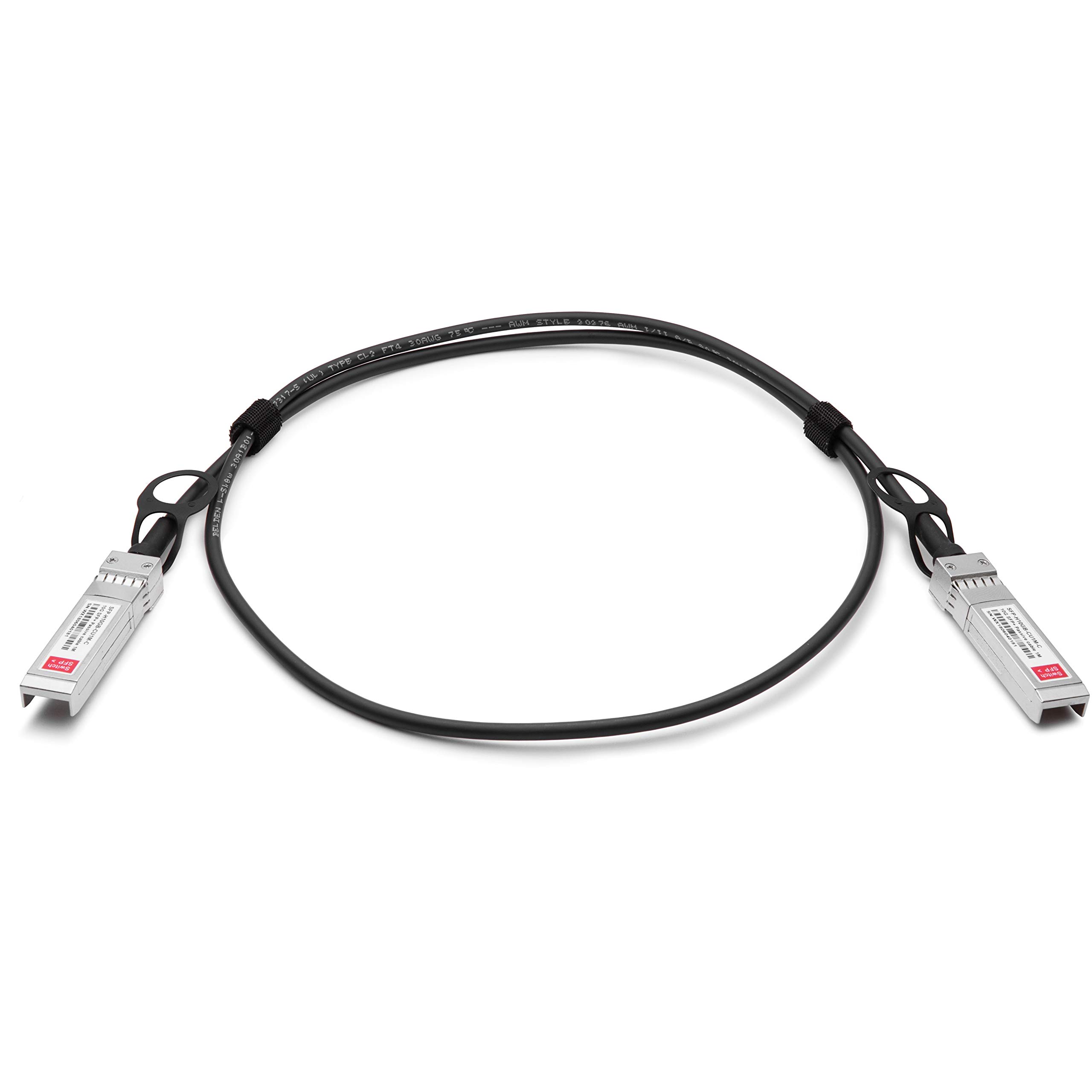 J9281D Aruba 10G SFP+ to SFP+ DAC 1 Meter Compatible 10G DAC SFP+ to SFP+ Compatible Copper passive 30AWG Twinax Cable