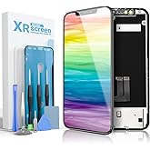 Screen Replacement for iPhone Xr, 6.1" FHD LCD Display Digitizer Assembly | COF Full HD Screen, Precise Touch, Full Assembly, Face ID Supported, with Repair Kit, Screen Protector &amp; Waterproof Seal