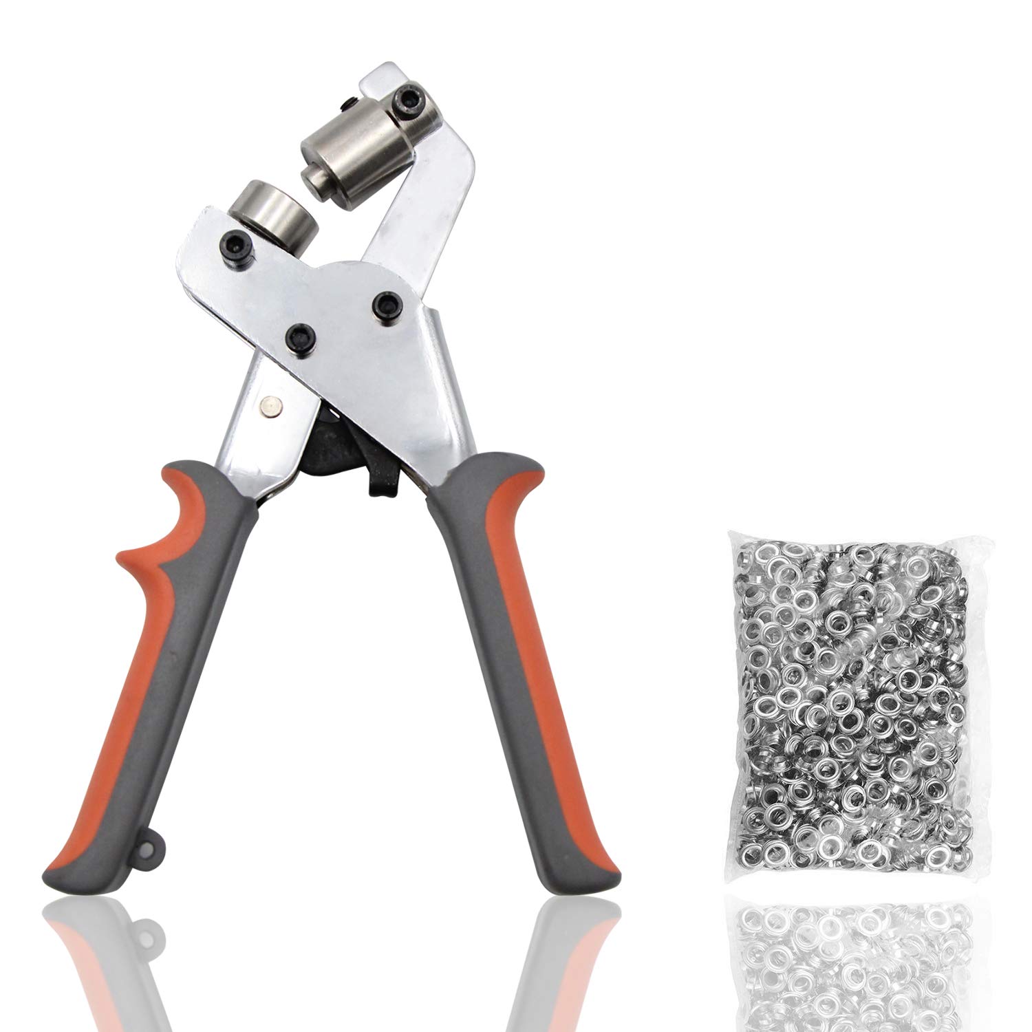 Magnetic Handheld Grommets 3/8 Inch (10mm) Punching Machine| Plier for Eyelet Setting: Industrial & Scientific