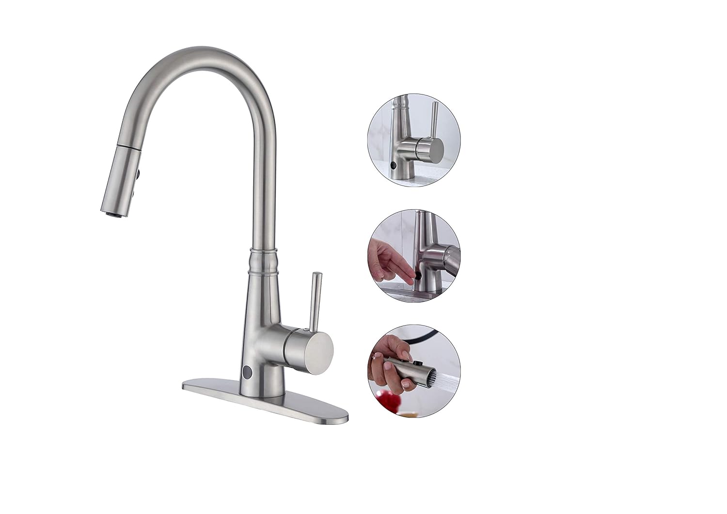 Best Single Handle Pull Down Kitchen Sink Faucet