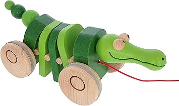 pull along crocodile