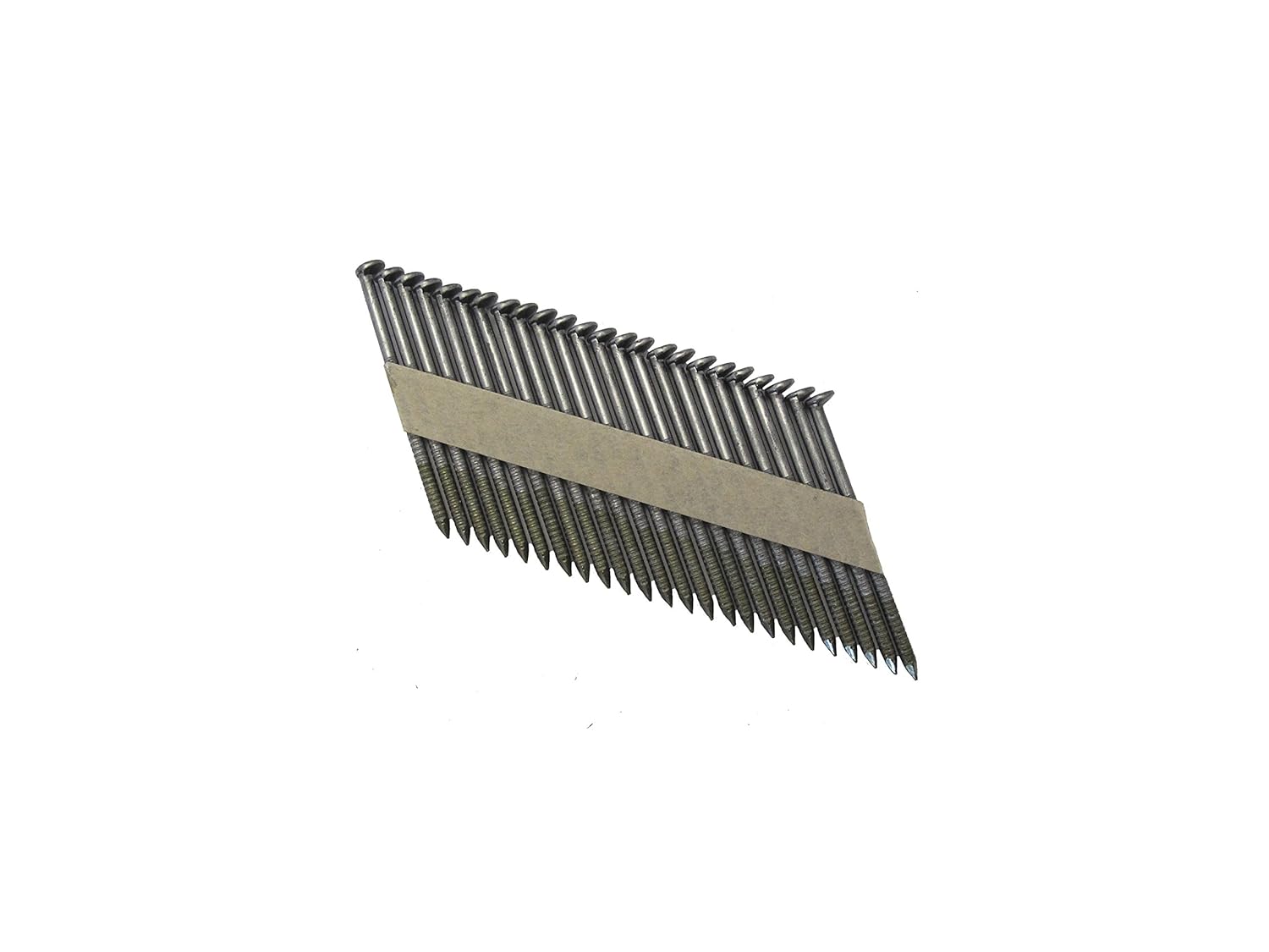 Grip Rite Prime Guard GRP10RHGH1 30 Degree Paper Tape Offset Round Head Exterior Galvanized Collated Framing Nails, 3" x 0.120"