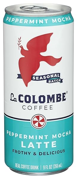 LA COLOMBE PEPPERMINT MOCHA DRAFT LATTE – 9...