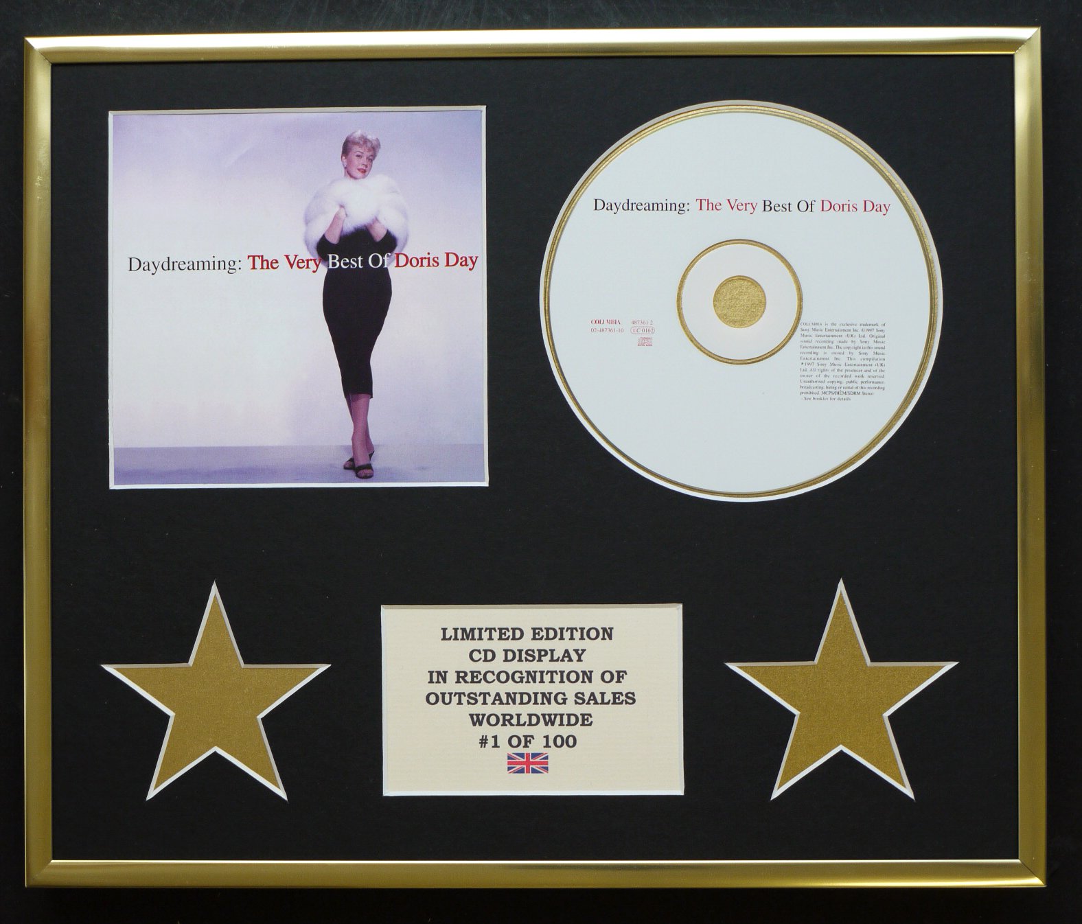 DORIS DAY/CD DISPLAY/LIMITED EDITION/COA/DAYDREAMING