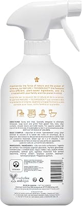 ATTITUDE Bathroom Cleaner Spray, EWG Verified, Citrus Zest, 800 mL view 7
