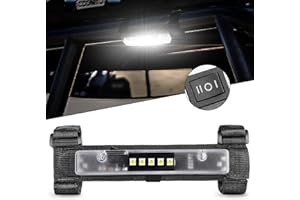 UTV Dome Light, Rfroad Lighting Universal Roll Bar Mount LED Lights UTV Interior Light Roll Cage Utility Lights for SXS Polaris RZR Can Am ATV Truck Car Off Road Kawasaki Golf Car