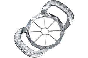 youshangding 8-Blade Extra Large Apple Slicer, Professional Stainless Steel Apple Corer, Easy to Use, Super Sharp Pear Fruit 
