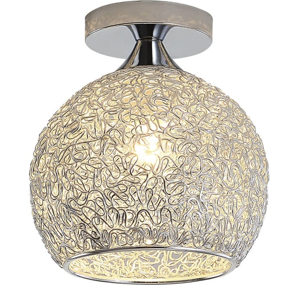 Hudi Fyier Modern Mini Ceiling Light Ceiling Lamp with Aluminum Lampshade for The Cloakroom,Hallway, Bedroom and Living Room