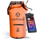 Earth Pak Waterproof Dry Bag with Zippered Pocket - Waterproof Dry Bag Backpack Keeps Gear Dry