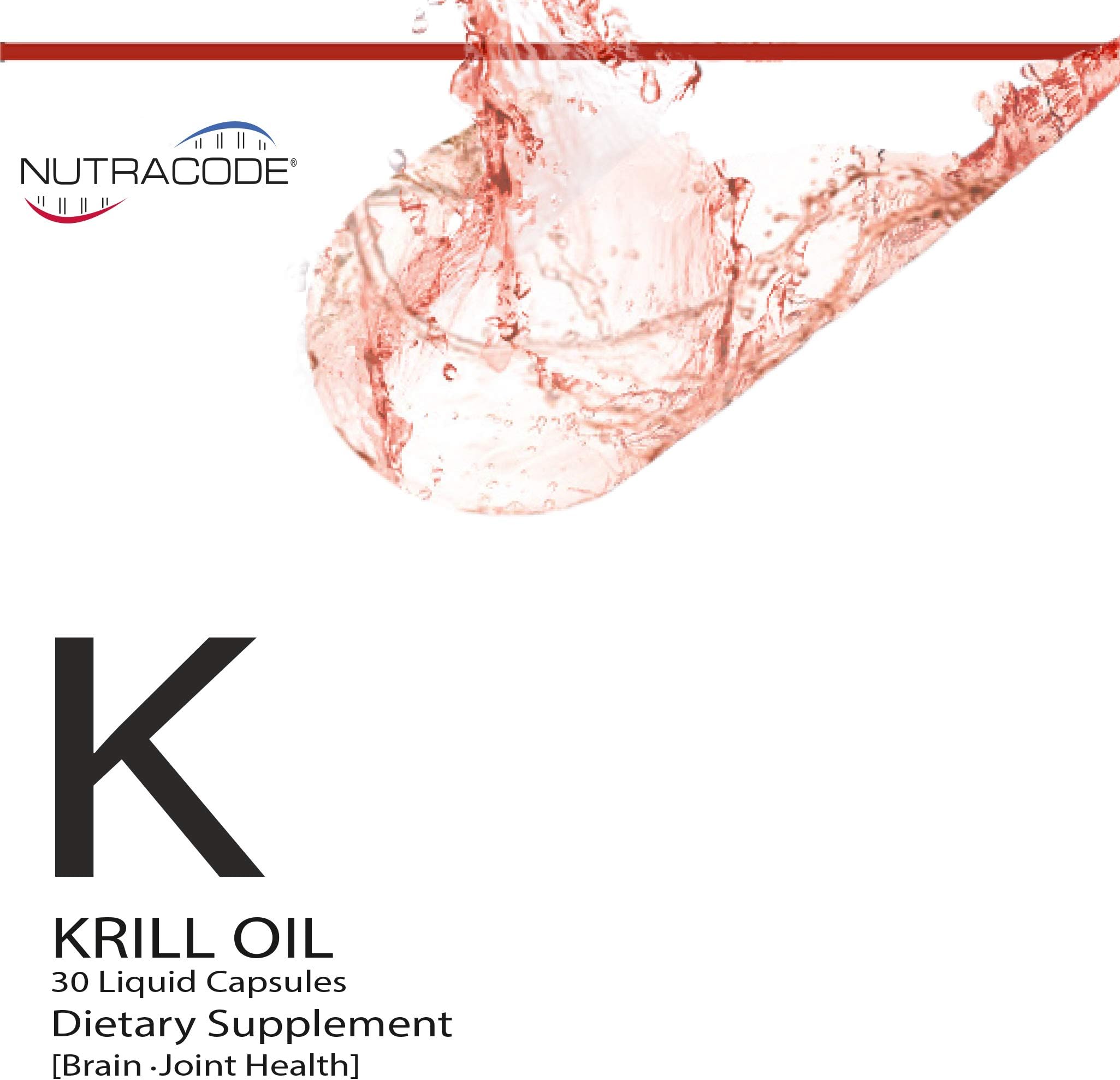Krill Oil Omega 100% Original Antarctic's K REAL Contains: EPA, DHA, Omega, Phospholipids, Astaxanthin, Fish Oil 30 Liquid Capsules