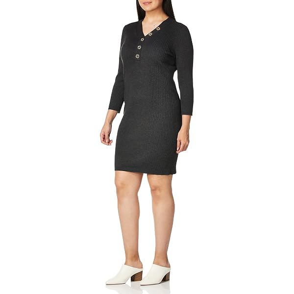 Tommy Hilfiger Women's Layered Ribbed Sweater Dress (S, Black) at Amazon Women's Clothing store Tommy Hilfiger Women's Layered Ribbed Sweater Dress (S, Black) at Amazon Women's Clothing store